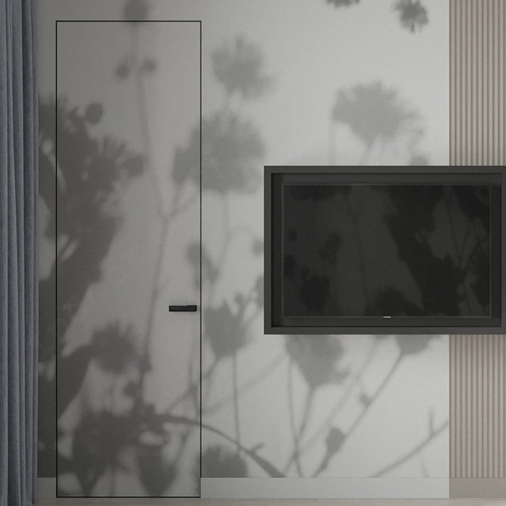 Gizli Kasalı Ahşap Kapı Astar Boyalı