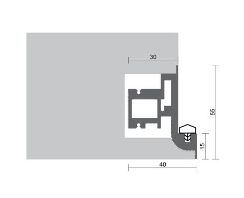 Gizli Kasalı Ahşap Kapı Doğal Ceviz