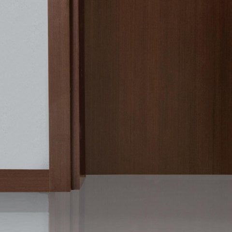 İris Wenge80 Camlı Ahşap Kapı