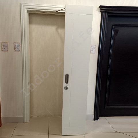 Badem Rall 9016 Katlanır Lake Ahşap Kapı