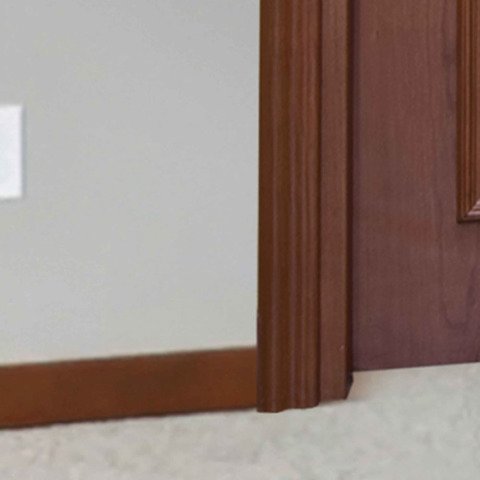 Karan 7 Camlı 1,5 Kanat Ahşap Kapı