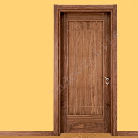 İdil Doğal Hareli Ceviz Ahşap Kapı