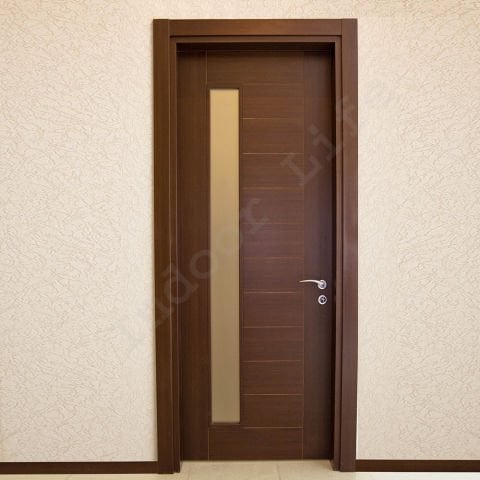 Divina Camlı Wenge80  Ahşap Kapı