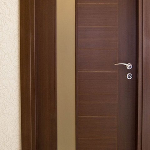 Divina Camlı Wenge80  Ahşap Kapı