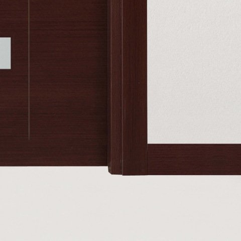 Max Camlı Wenge Ahşap Kapı