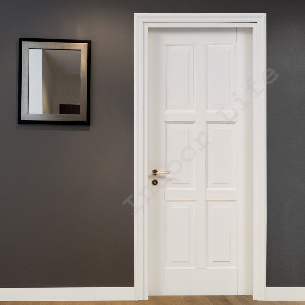 Asya 6 Göbekli Ahşap Kapı