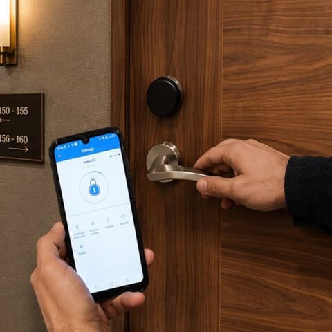 EI30-S-G 31 dB  Ses Yalıtımlı Yangına Dayanıklı Ahşap Kapı