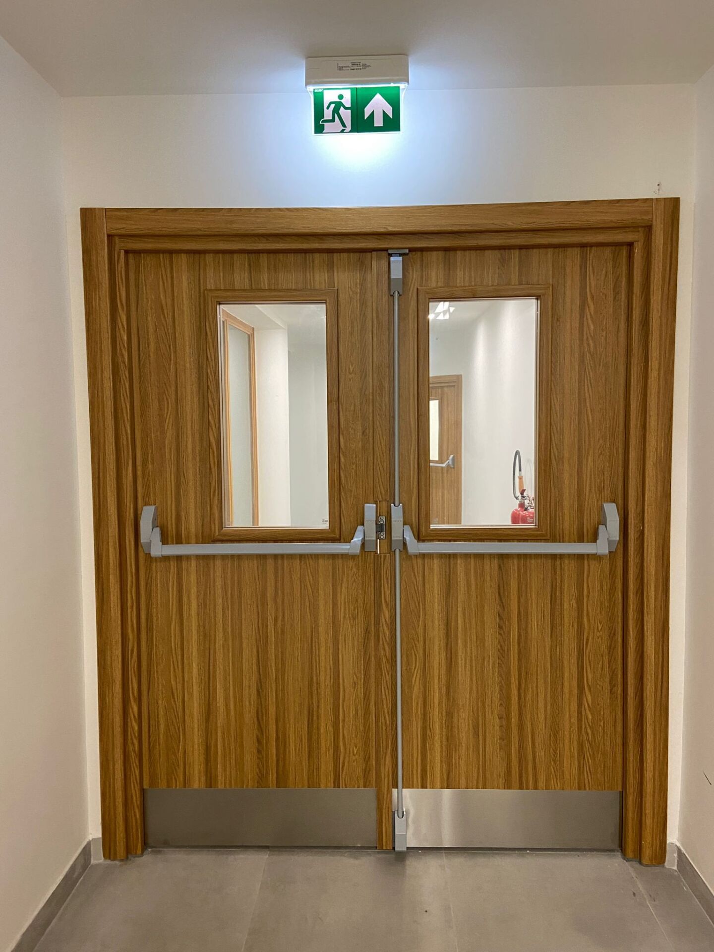 EI60 Camlı Laminat Yangına Dayanıklı Kapı
