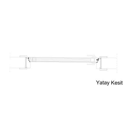 8K62-B 42 dB EI30-S Çift Taraf Uygulamalı Ses Yalıtımlı Kapı