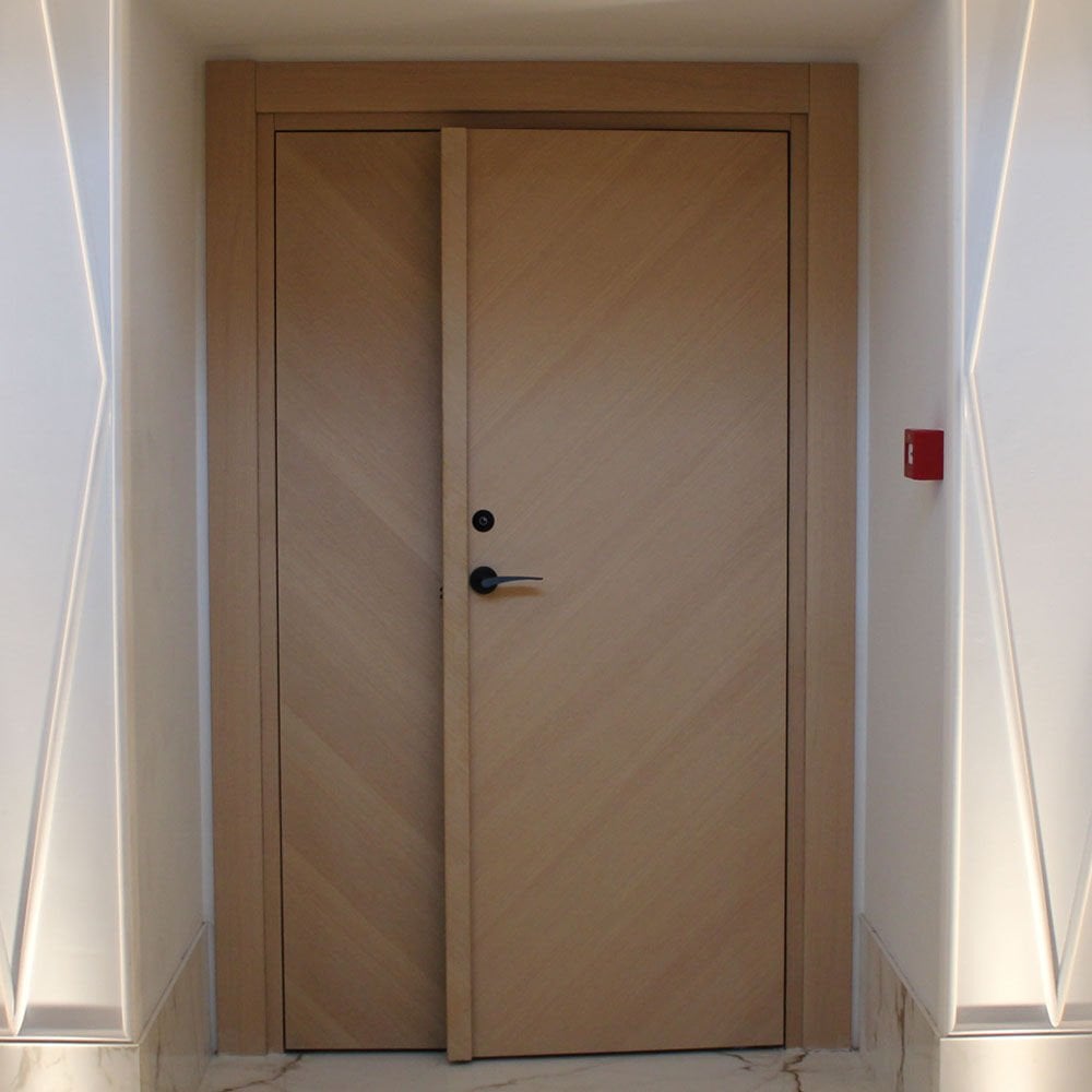 8K62-B 42 dB EI30-S Çift Taraf Uygulamalı Ses Yalıtımlı Kapı