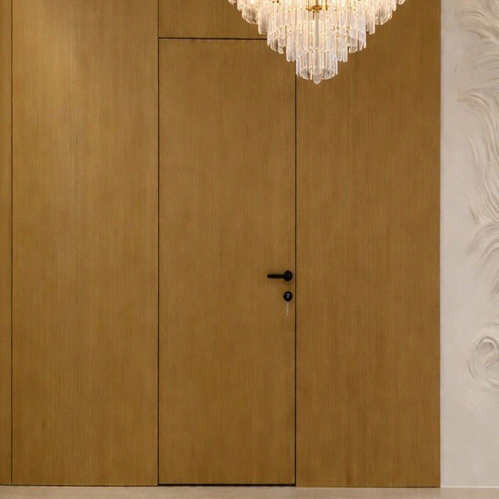 Gizli Kasalı Ahşap Kapı