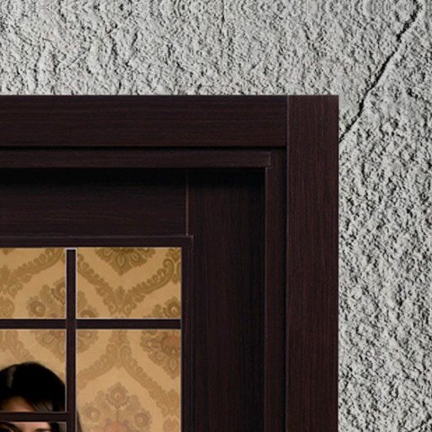 Defne Camlı Wenge 80 Ahşap Kapı