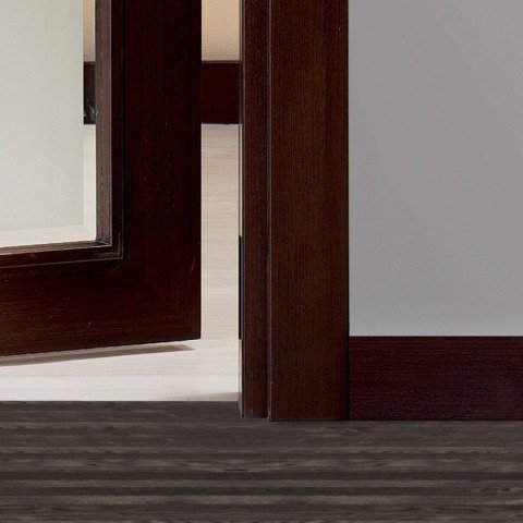 Ninfea Camlı Wenge 80 Ahşap Kapı