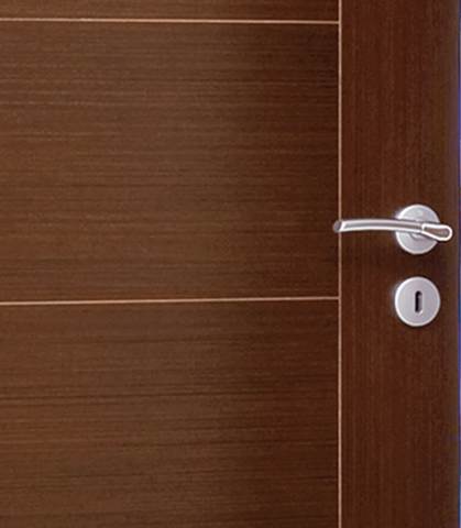 Dilvin Wenge80 1,5 Kanat Ahşap Kapı